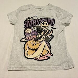 Disney Nightmare Before Christmas Sweet & Spooky Kids T-Shirt Medium 10/12